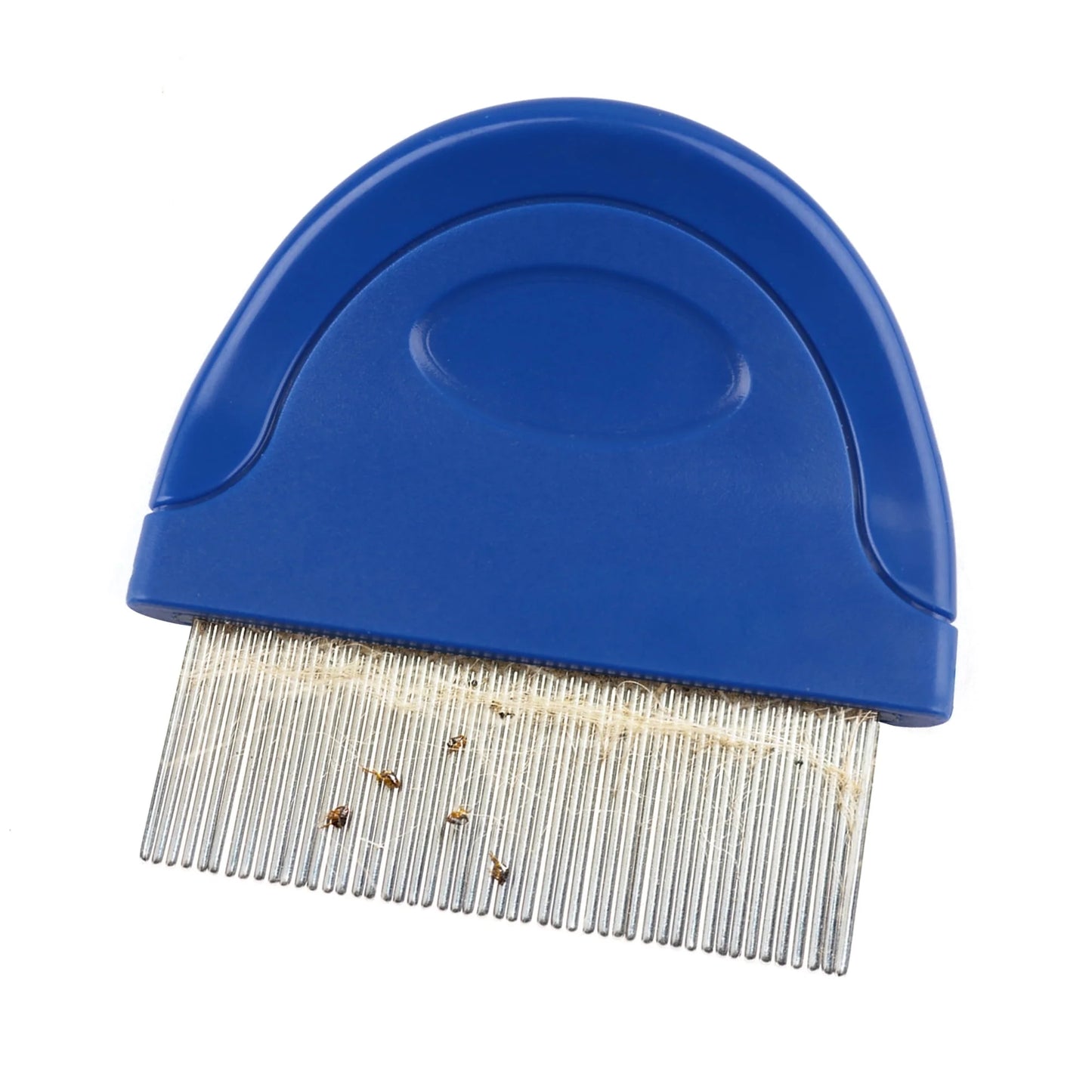 Flea Comb for Cat Dog, Stainless Steel Pet Hair Removal Comb