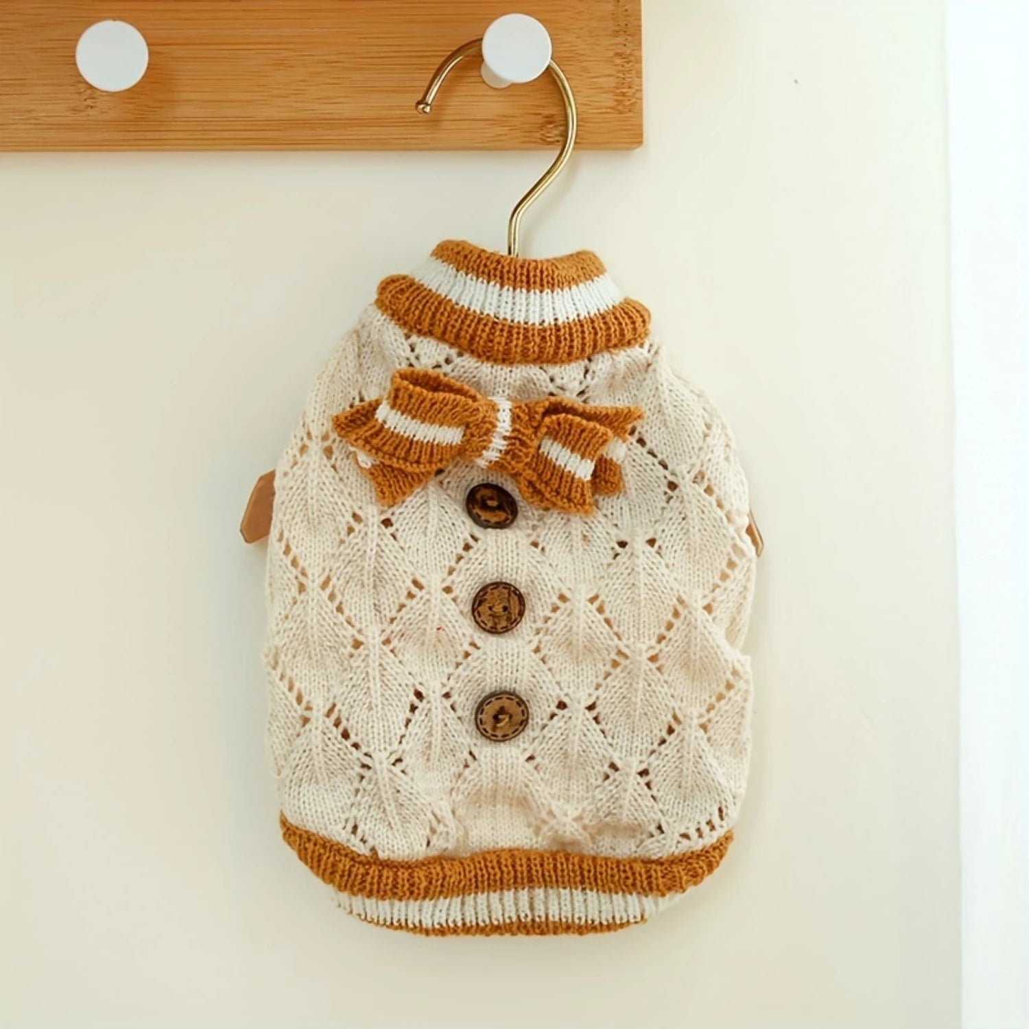 1Pc Cute Pet Knitted Sweater for Autumn Winter Dog Warm Clothes Dog Accessories Ropa Perro Winter Pet Clothes Apparels Apparel